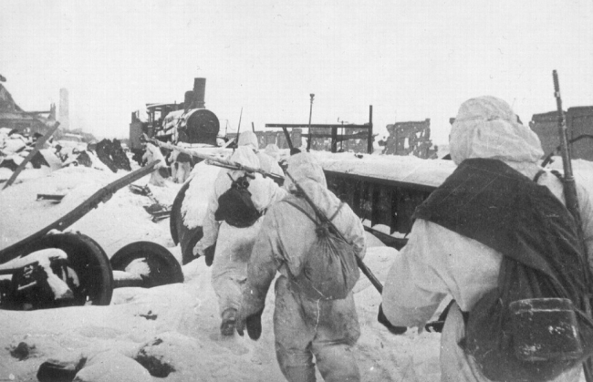 23 ноября 1942 г. - Окружение фашистов под Сталинградом (Операция Уран)