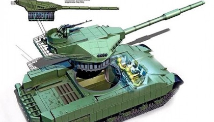 Украинский танк «Тирекс» конкурент танка «Армата»