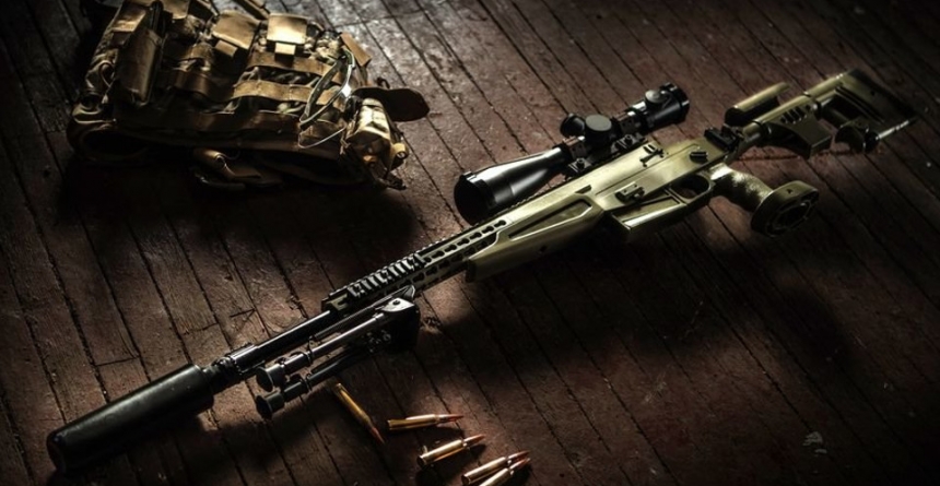 Высокоточная снайперская винтовка ВСВ-338, СВК и СК-16