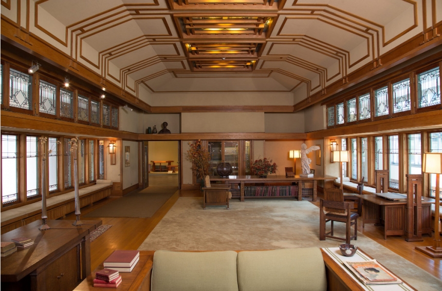 комната Ллойда Райта