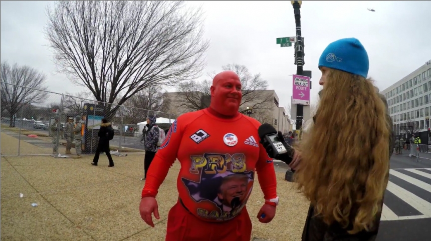 Россия повлияла на выборы в США? Мнение американцев на инаугурации Трампа.