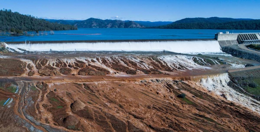 Прямая трансляция с самая большой плотины США