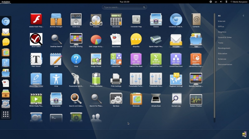 Rosa Linux - Linux из России