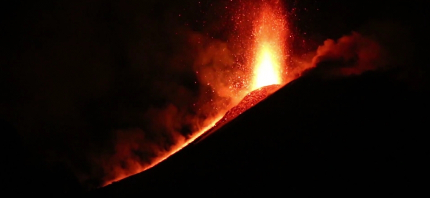 В Италии проснулся вулкан Этна