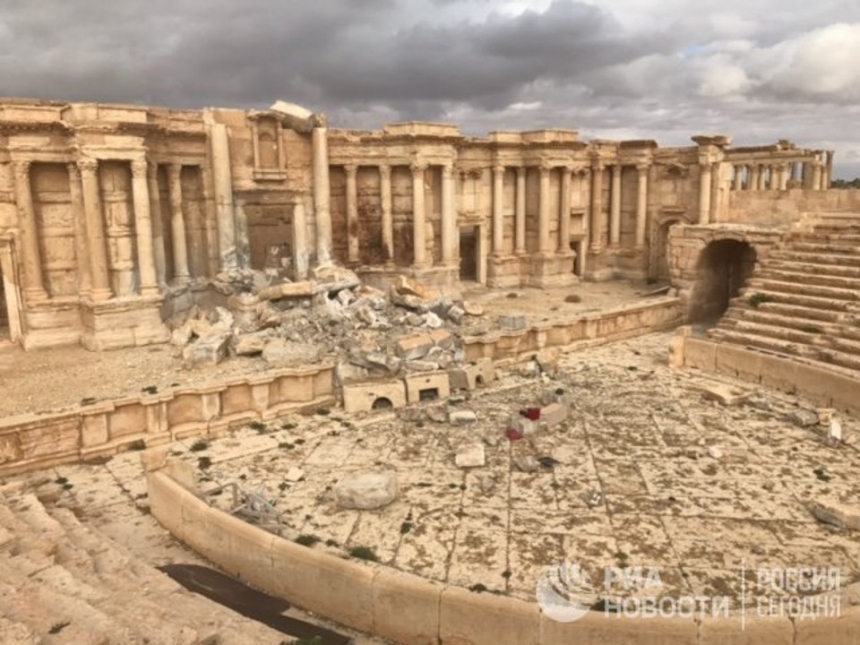 Сергей Шойгу сообщил Владимиру Путину о взятии Пальмиры под контроль силами Асада