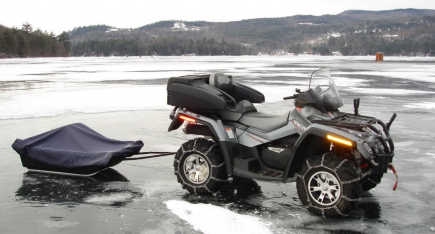 Квадроцикл для охоты и рыбалки