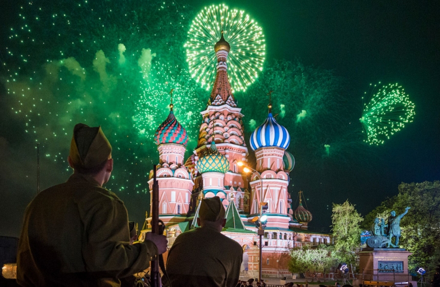 Салют 9 мая 2017 в Москве