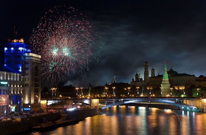 Салют 9 мая 2017 в Москве