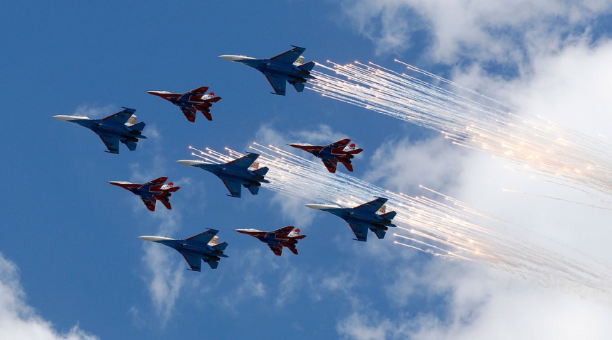 Генеральная репетиция парада Победы на Красной площади — LIVE