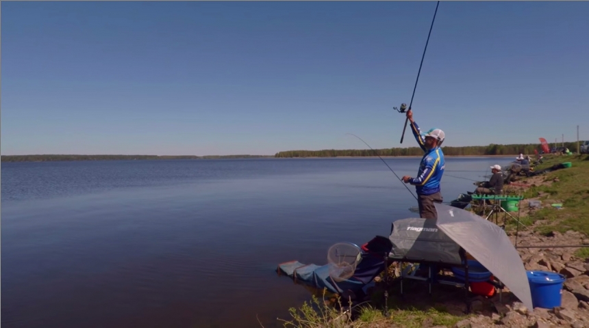 Особенности спортивного рыболовства в Беларусии (Чигиринское водохранилище 2017)