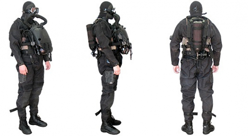 На Черноморском флоте осваивают новую водолазную технику (экипировка амфора)