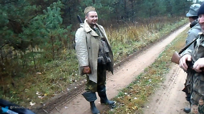 Инструктаж перед загоном лося