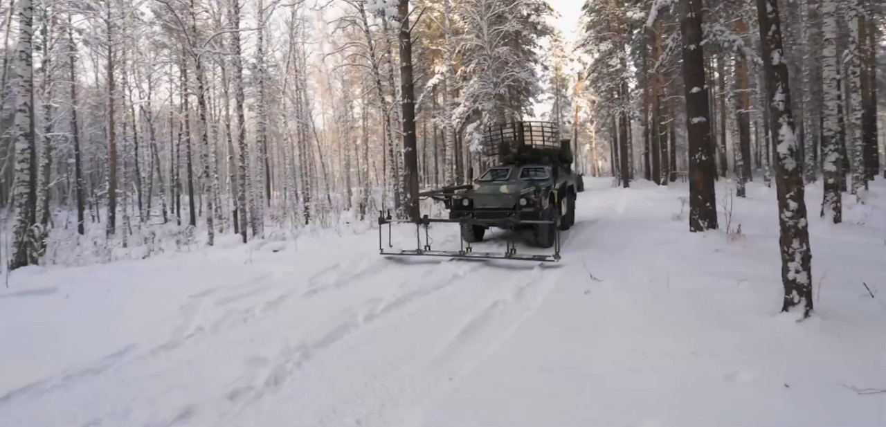 Машина разминирования (Листва)