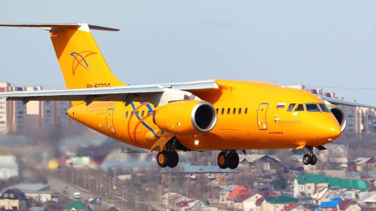 В Подмосковье упал Ан-148 самолет Саратовских авиалиний