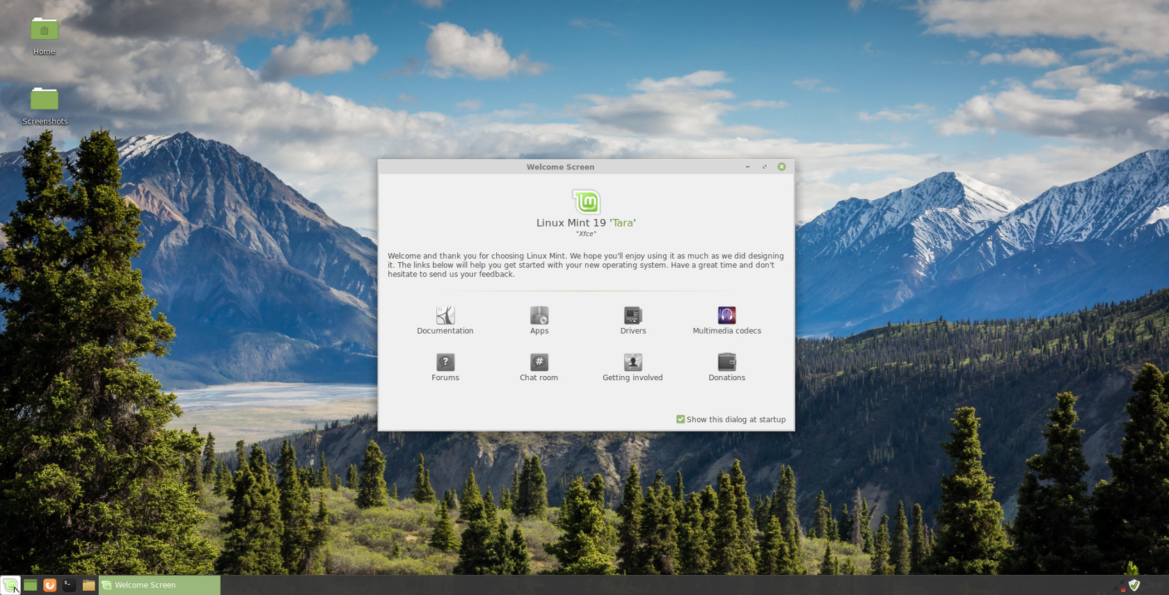 Linux mint 19 (скачать и обновится)
