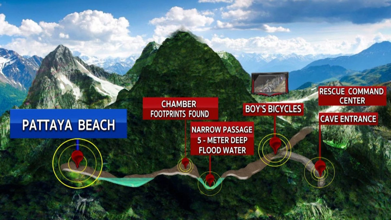 Дети в Таиланде могут остаться в пещере на 4-5 месяцев.