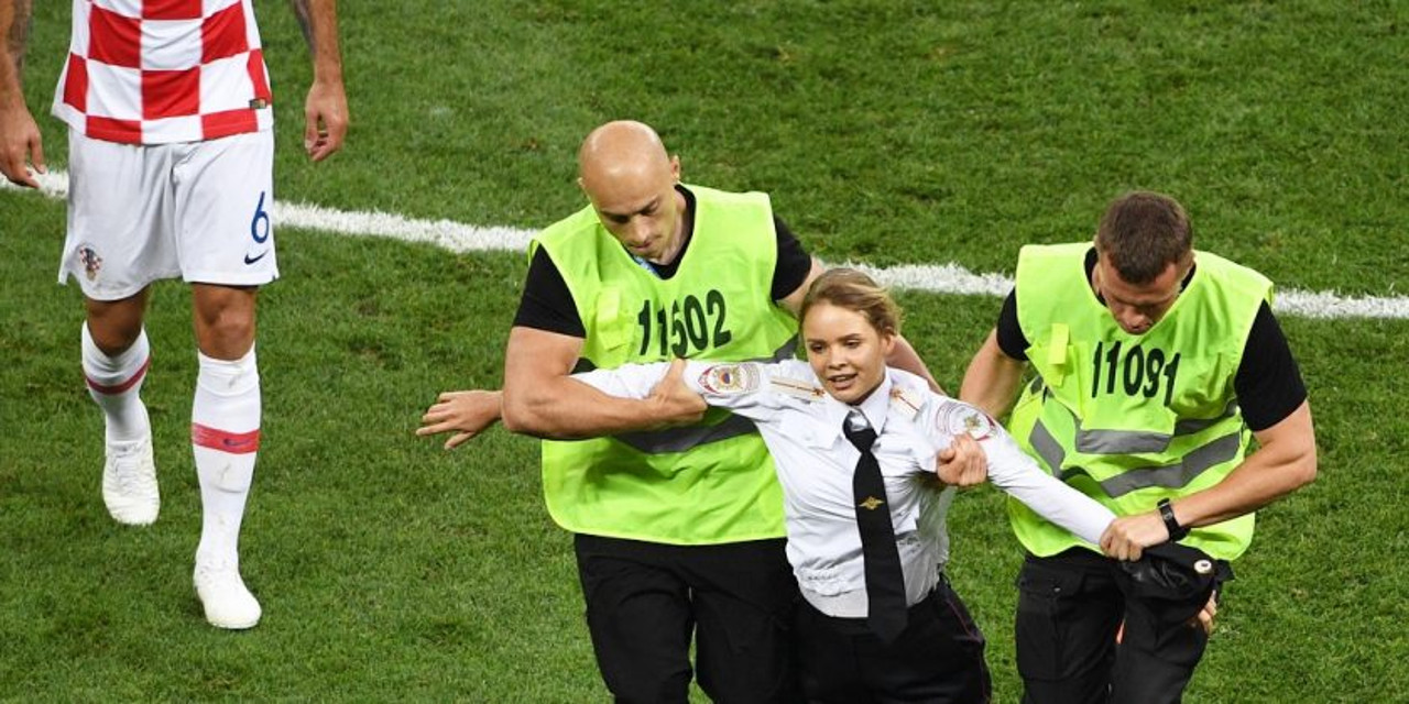 Инцидент с Пусси Райот на ЧМ 2018