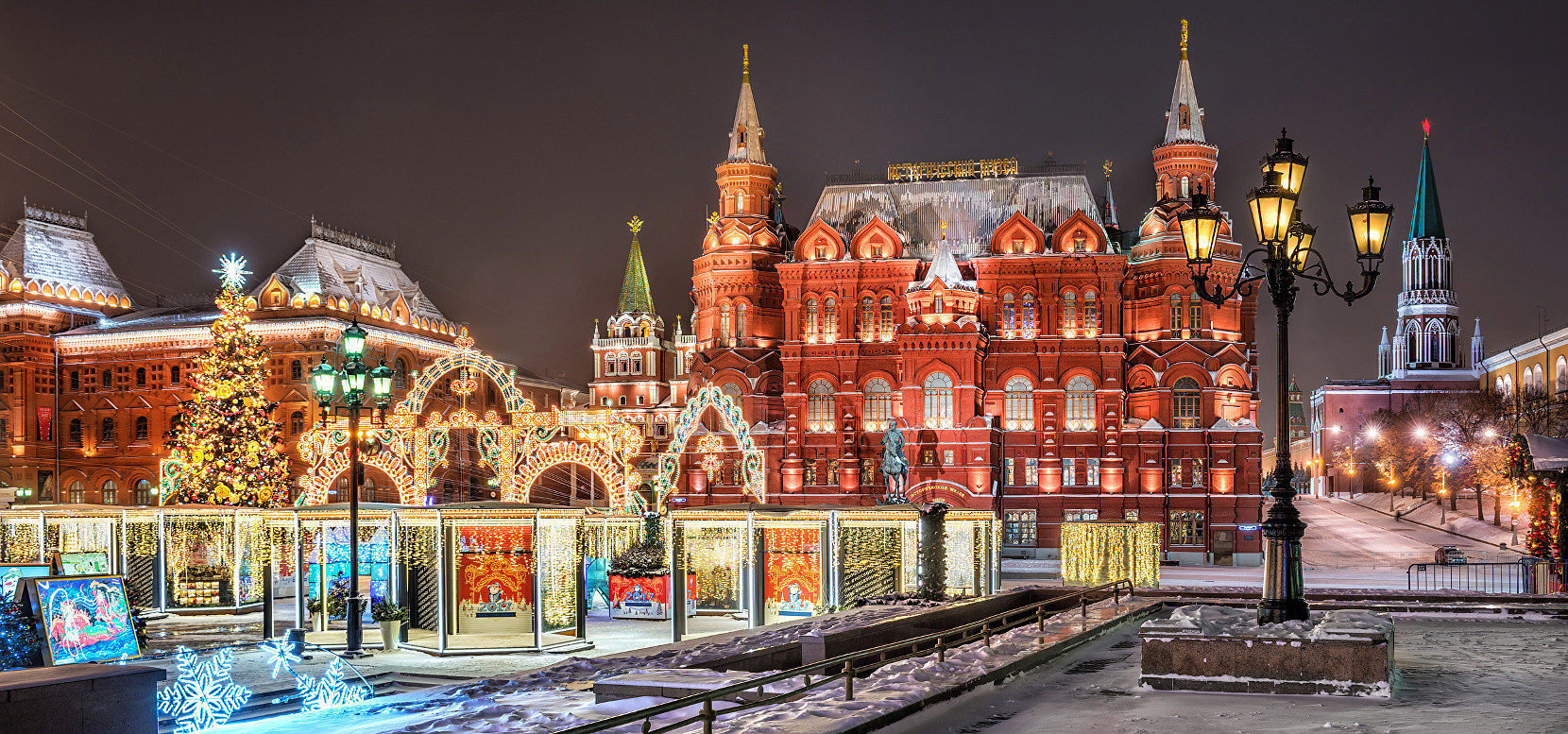 Москва попала в топ-10 городов мира (Для путешествий в рождество)