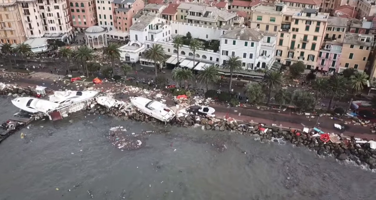 Шторм в Рапалло / Storm in Rapallo - 30.10.2018