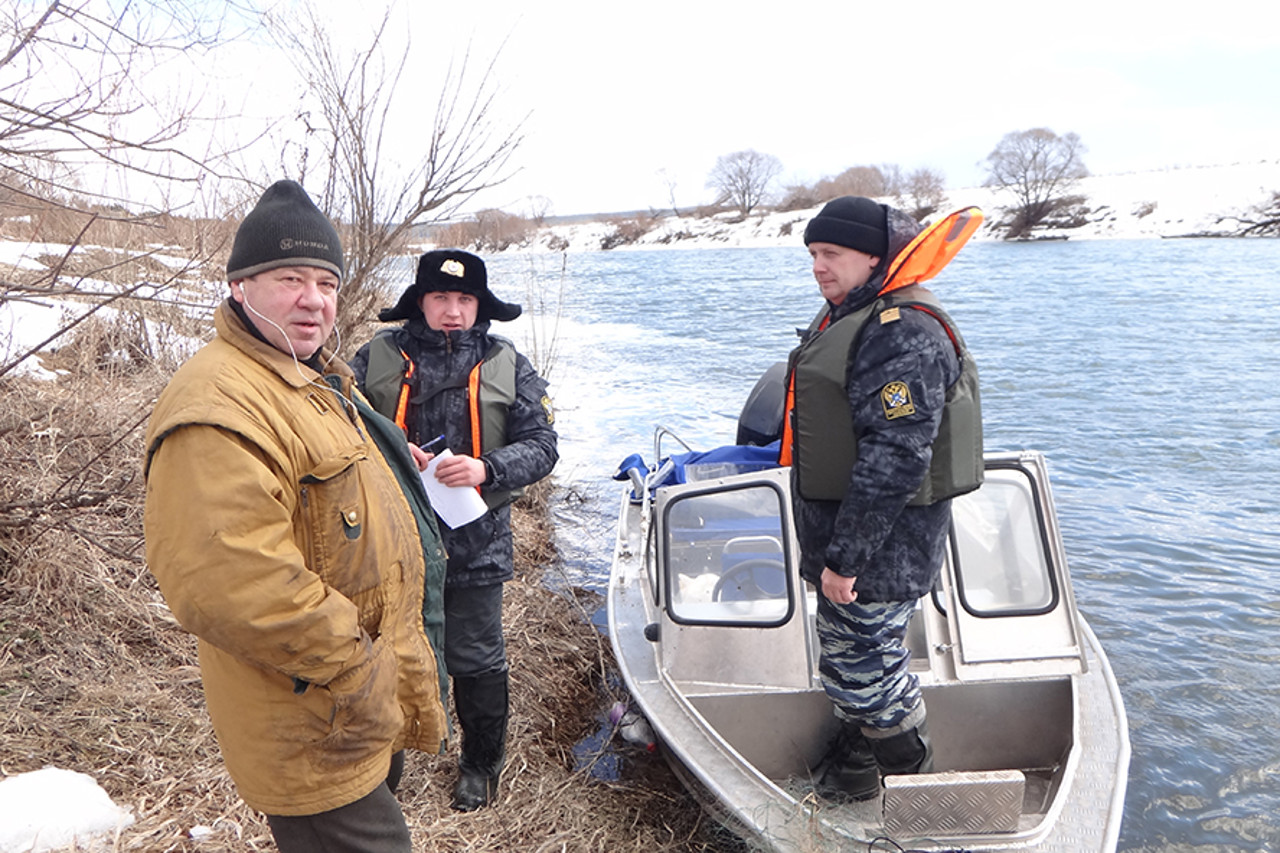 О работе отдела надзора и охраны водных биологических ресурсов по Калужской области