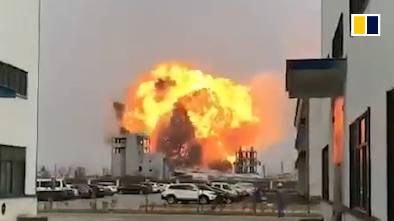 Взрыв в Китае - Около 1000 человек пострадали