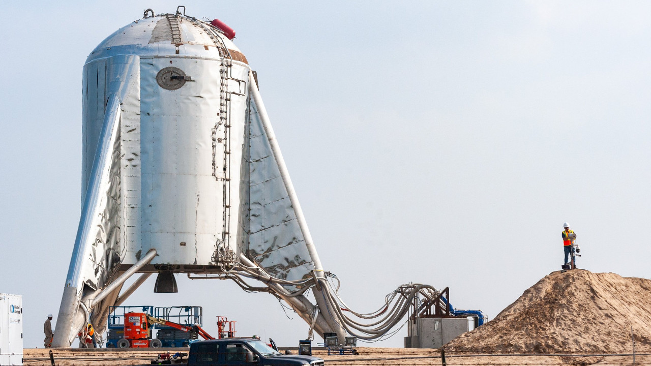 Блестящая кастрюля Илона Маска (Space X - Starhopper)