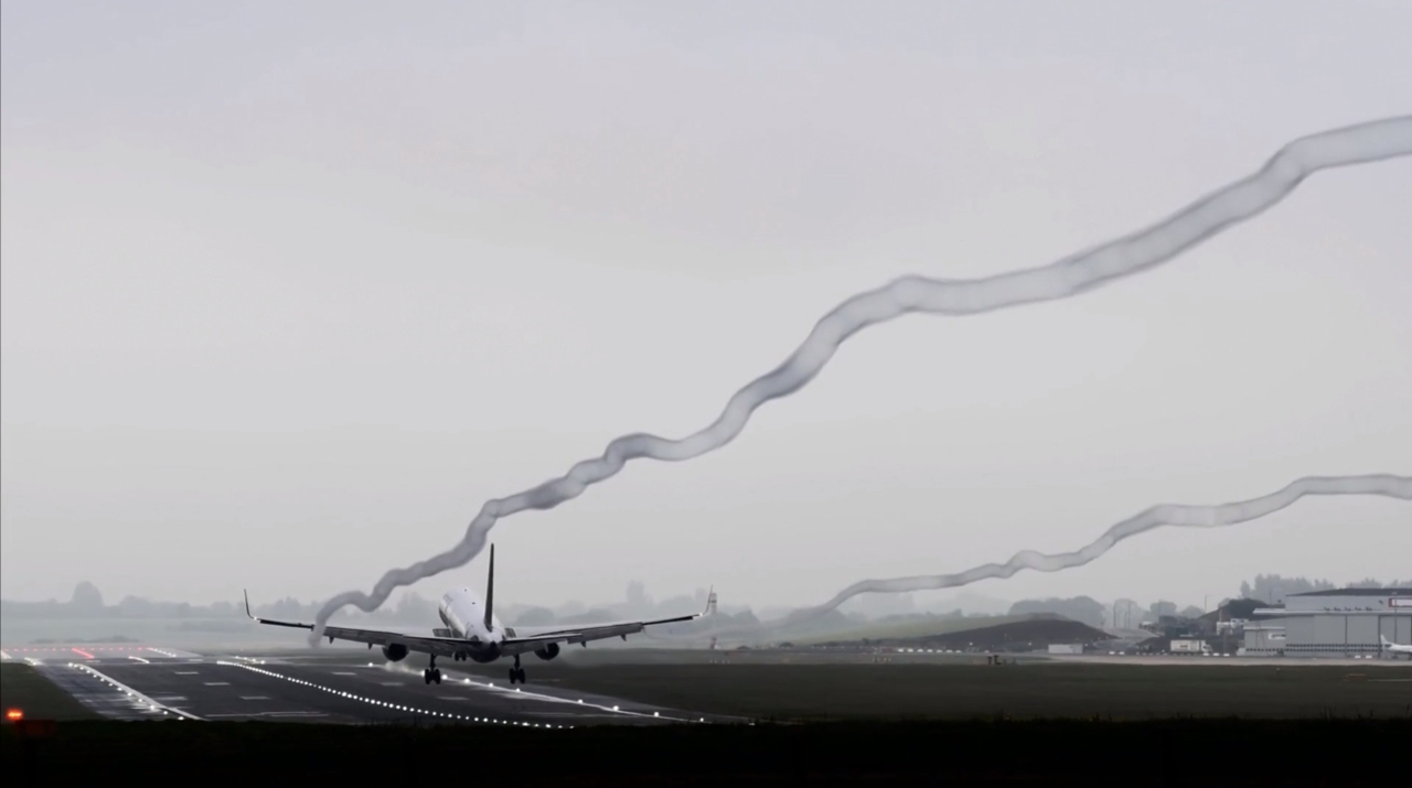 Турбулентный след (Спутная струя)