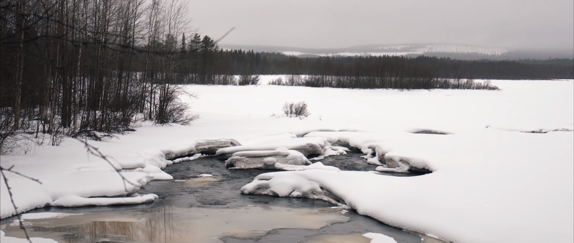 Зимняя рыбалка в Финляндии