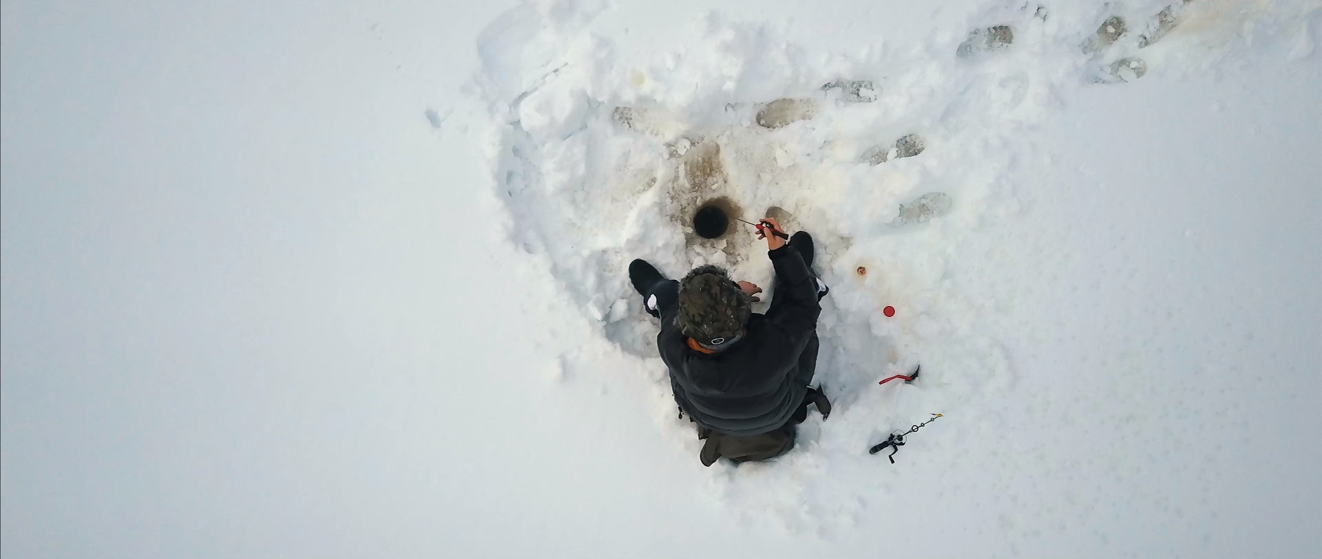 Зимняя рыбалка в Финляндии