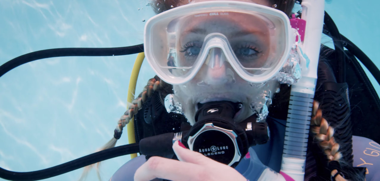 Перенаправление на курсе PADI Open Water