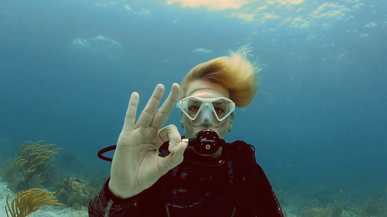 Очистка маски от воды