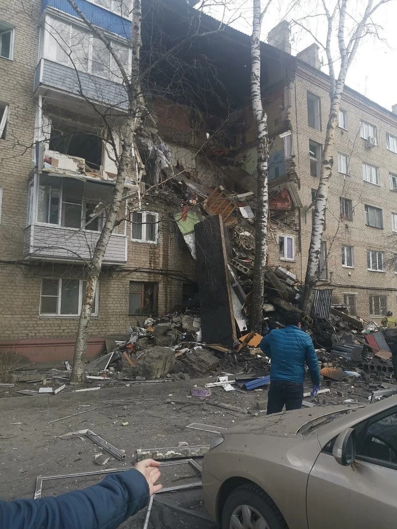 В Орехово-Зуеве обрушился жилой дом (взрыв газа)